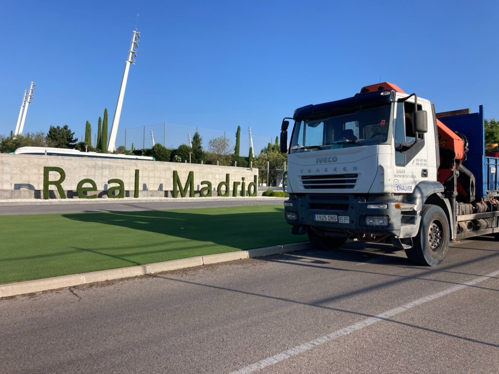 Transporte de maquinaria en Madrid